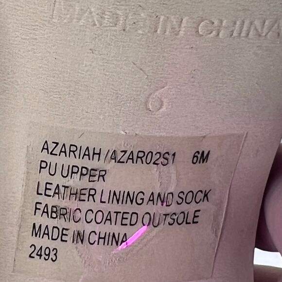 Steve Madden Azariah Leather Fuchsia Butterfly Heel Sandals Women's 6M NWB - Picture 10 of 11